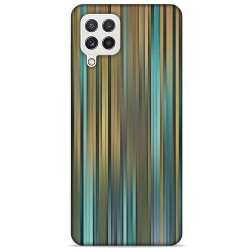 Samsung Galaxy A22 Uyumlu Kılıf Yeşil Delisi (39) Liquid Crystal Kılıf Asker yeşili