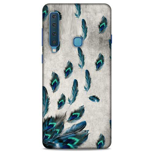 Samsung Galaxy A9 2018 Kılıf Desenli Özel Seri Tüyler (16) Kalın Kılıf