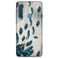 Samsung Galaxy A9 2018 Kılıf Desenli Özel Seri Tüyler (16) Kalın Kılıf