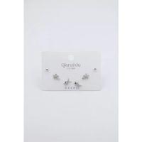 Çoklu Set Küpe - Gümüş