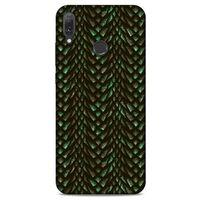 Huawei Y9 2019 Kılıf Dragons (3) Kapak Ejderha Cilt Yeşil