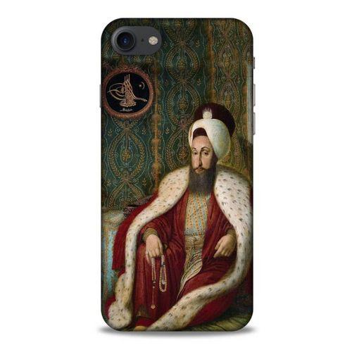 Apple Iphone 8 Uyumlu Kılıf Ottoman (28) Arka Kapak III. Selim