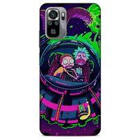 Xiaomi Redmi Note 10 Uyumlu Kılıf Rick And Morty (30) Silicone Case Doofus Rick