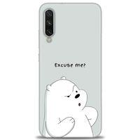 Xiaomi Mi A3 Kılıf HD Baskılı Kılıf - Excuse Me + Tam Ekran Koruyucu