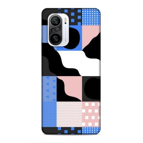 Xiaomi Redmi K40 Uyumlu Kılıf Insomnia (44) Tough Armor Kılıf Mavi Siyah