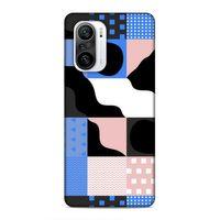 Xiaomi Redmi K40 Uyumlu Kılıf Insomnia (44) Tough Armor Kılıf Mavi Siyah