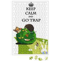 A Melhor Trap Keep Calm Puzzle 240 Parça Yapboz