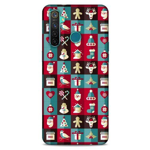 Yılbaşı Süsleri 17 Oppo Realme 5 Pro Kılıf Silikon Kapak