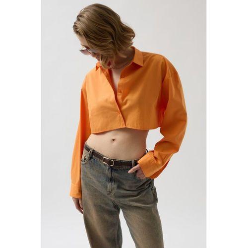 Crop Oversize Gömlek