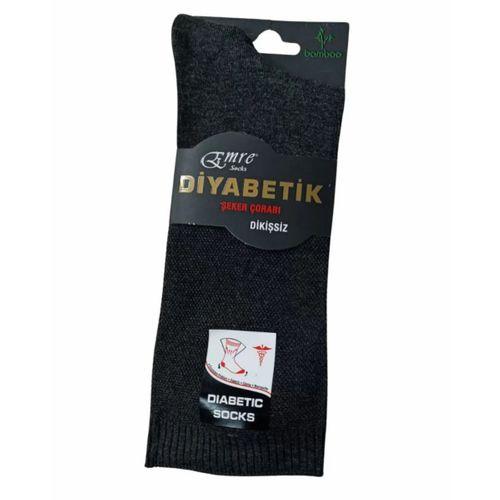 Emre Erkek  Diyabetik Bambu Çorap 6 Adet