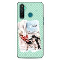 Sokak Modası 64 Oppo Realme 5 Pro Kılıf Desenli Silikon