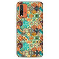 Lopard Xiaomi Redmi Note 9 4g Uyumlu Kılıf Ethnic Culture (62) Koruyucu Silikon