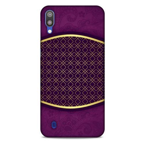 Samsung Galaxy M10 Uyumlu Kılıf Mor Delisi (8) Baskılı Kılıf Yerel