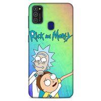 Samsung Galaxy M21 Uyumlu Kılıf Rick And Morty (1) Kılıfı Rick Sanchez