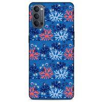 Oppo Reno 4 Uyumlu Kılıf Mavi Delisi (36) Glitter Kılıf Lokal