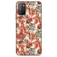 Lopard Xiaomi Poco M3 Uyumlu Kılıf Botanix (93) Thin Fit Kılıf