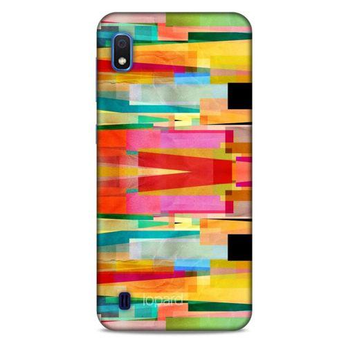 Samsung Galaxy A10 Kılıf Pastel Renkler (21) Koruyucu Kapak Yeşil Kırmızı