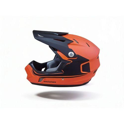 Fullface Kask Yetişkin Asistan Turuncu Large