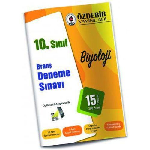 10.Sınıf Biyoloji Branş Deneme Sınavı Özdebir Yayınları