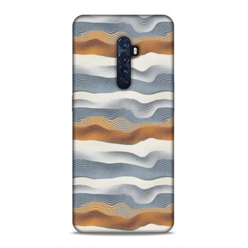 Oppo Reno 2 Uyumlu Kılıf Romans (14) Lansman Kılıf Beyaz Gri