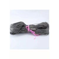 Koyu Gri Renk Çile Kağıt İp Çanta Ipi Supla Ipi  No:53 - (550-600 gr)