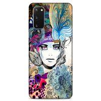 Lopard Samsung Galaxy S20 Uyumlu Kılıf Sürreal Yüzler ♀ (20) Koruyucu Kılıf Desenli