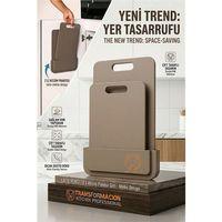 2 li Kesim Panosu Stantlı Yapışkanlı Kesim Tahtası LATTE Mikko Design 720998