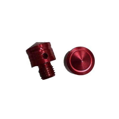 SEVGENT 10 Mm Kırmızı Vida Tapası - Ayna Delik Tıkacı Vidası