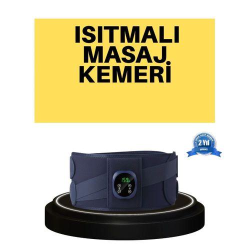 Dijital Ekranlı Isıtmalı Masaj Kemeri Bel Çevresi 100 Cm Altı İçin Uygun