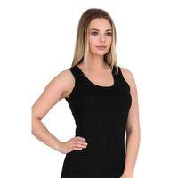 Kadın Ribana Saten Biyeli Geniş Askılı 6 Lı Atlet Berrak-2015