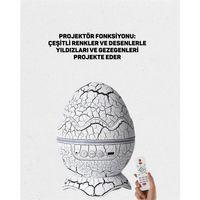 Yıldız Gökyüzü Efektli Çok Modlu Gece Işığı