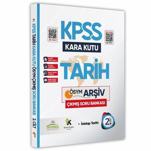 KPSS Tarihin Kara Kutusu 3 Cilt En Kapsamlı Çıkmış Soru Bankası Konu Özetli Dijital Çözümlü