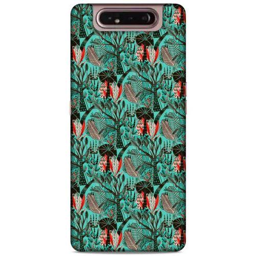 Lopard Samsung Galaxy A80 Uyumlu Kılıf Manipülasyon ☻ (7) Telefon Kılıfı Baskılı