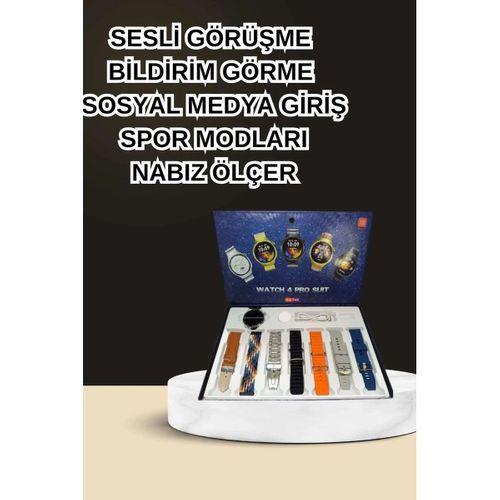 Dokunmatik Akıllı Saat Yeni Nesil Kulaklık Kampanyası Bluetooth Bağlantılı Anc Özelliği