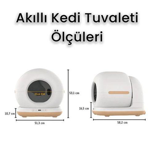 HD Kameralı Akıllı Kedi Tuvaleti
