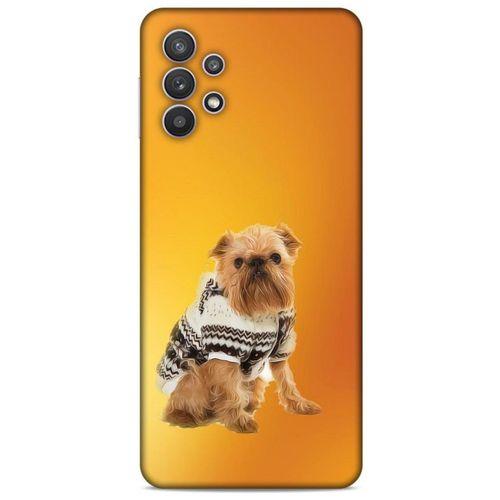 Lopard Samsung Galaxy A32 Uyumlu Kılıf Köpek Kıyafetleri (28) Arka Kapak