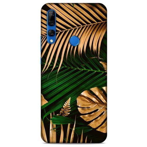 Lopard Huawei Y9 Prime 2019 Uyumlu Kılıf Bahar (6) Silikon Kılıf Altın Yapraklar