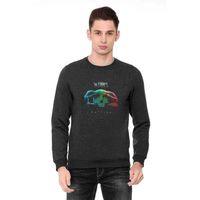 In Flames Battles Metal Rock Müzik Baskılı Füme Antrasit Erkek Sweatshirt