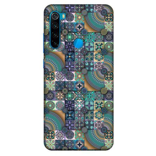 Ethnic Culture (67) Xiaomi Redmi Note 8 Kılıf Silikon Kapak Desenli