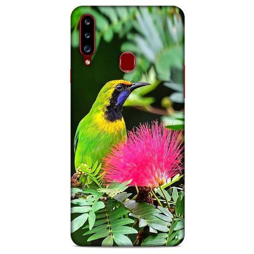 Lopard Samsung Galaxy A20s Uyumlu Kılıf Bahar (15) Antişok Kılıf Tropik