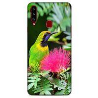 Lopard Samsung Galaxy A20s Uyumlu Kılıf Bahar (15) Antişok Kılıf Tropik