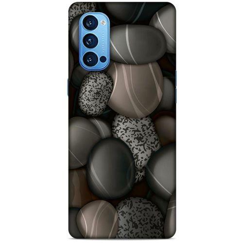 Oppo Reno 4 Pro Kılıf Baskılı Özel Seri Taşlı (8) Baskılı Kılıf