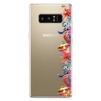 Samsung Galaxy Note 8 Kılıf Ahtapot Nemo Mercan Arka Kapak Koruma Desenli Full Koruyucu