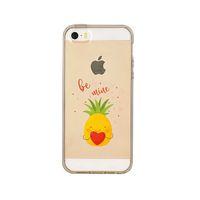 iPhone 5 Be Mine Desenli Premium Şeffaf Silikon Kılıf