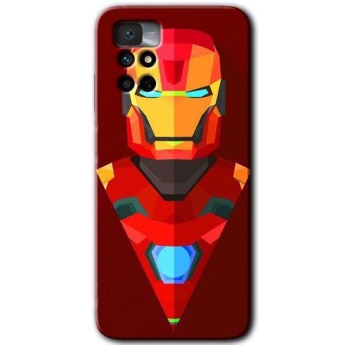 Potkal Hediye Fabrikası Xiaomi Redmi Note 11 4G Kılıf HD Desen Baskılı Arka Kapak - Yarım Mermer