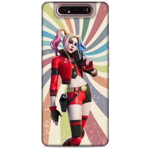 Samsung Galaxy A80 Uyumlu Kılıf Harley Quinn (1) Kılıfı Karışık Renkler