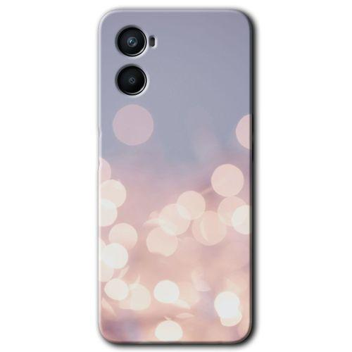 OPPO Oppo Reno 3 Kılıf HD Baskılı Desen + Hayalet Cam Yandan Görünmez