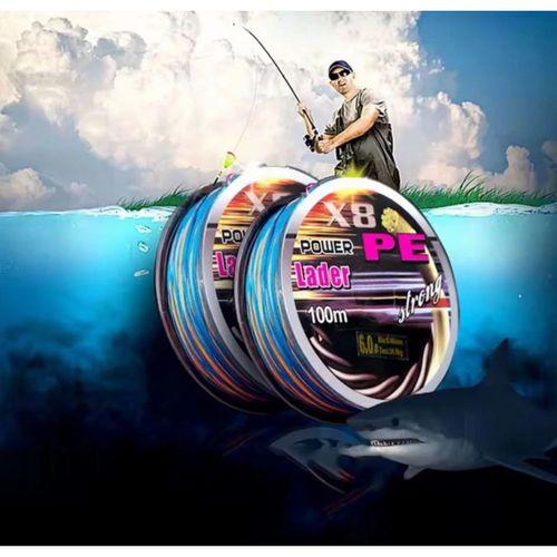100 Metre Balıkçı İpi X8 Pe Örgü Misina