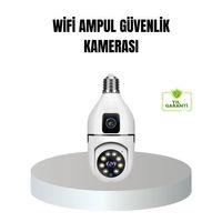 Wifi Ampul Güvenlik Kamerası 1080p Full Hd Gece Görüşlü Ve Hareket Algılamalı