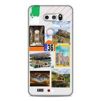 Lopard LG K50S Uyumlu Kılıf Şehirli ※ (36) Kars Glitter Kılıf